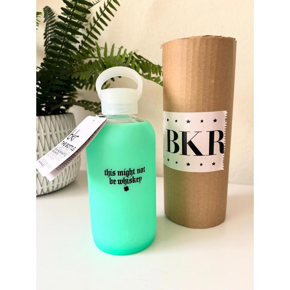 BKR Jules 500mL Glass Water Bottle “This Might Not Be Whiskey” St Patrick’s Day